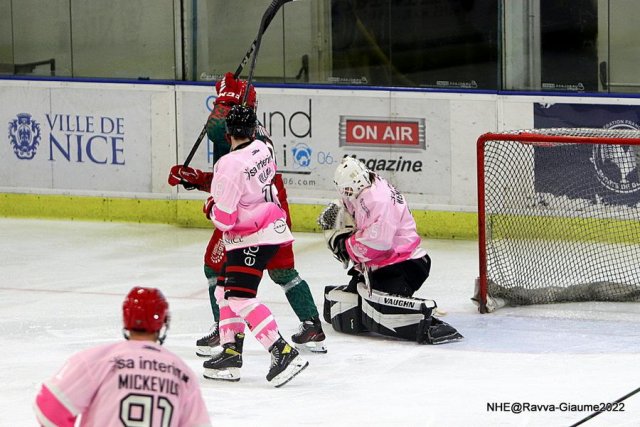 Photo hockey match Nice - Cergy-Pontoise le 15/10/2022
