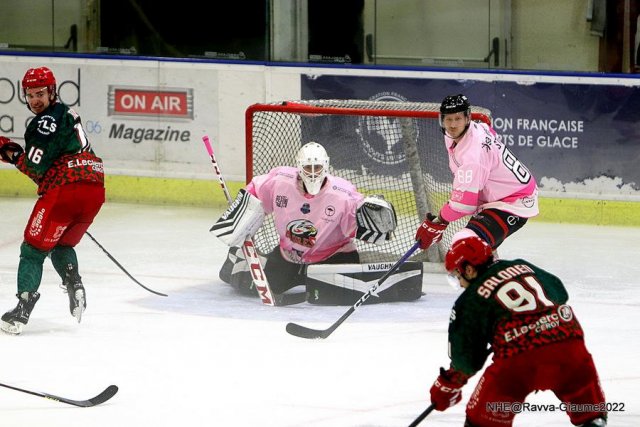 Photo hockey match Nice - Cergy-Pontoise le 15/10/2022