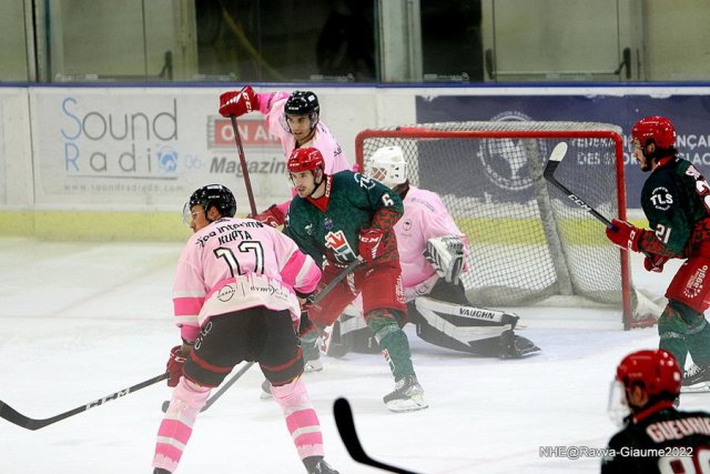 Photo hockey match Nice - Cergy-Pontoise le 15/10/2022