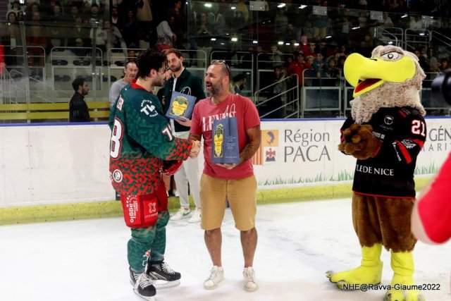 Photo hockey match Nice - Cergy-Pontoise le 15/10/2022