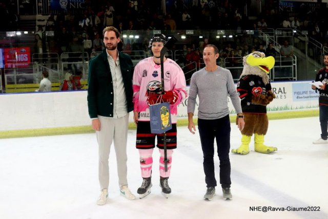 Photo hockey match Nice - Cergy-Pontoise le 15/10/2022