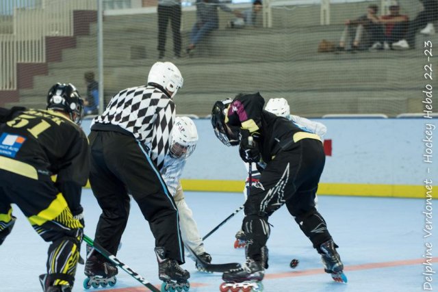 Photo hockey reportage Roller N3 - Villard Bonnot s'impose face à Clermont