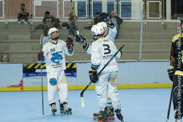 Photo hockey reportage Roller N3 - Villard Bonnot s'impose face à Clermont