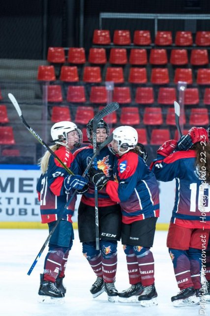 Photo hockey match Grenoble / Féminin - Bordeaux / Féminine le 15/10/2022