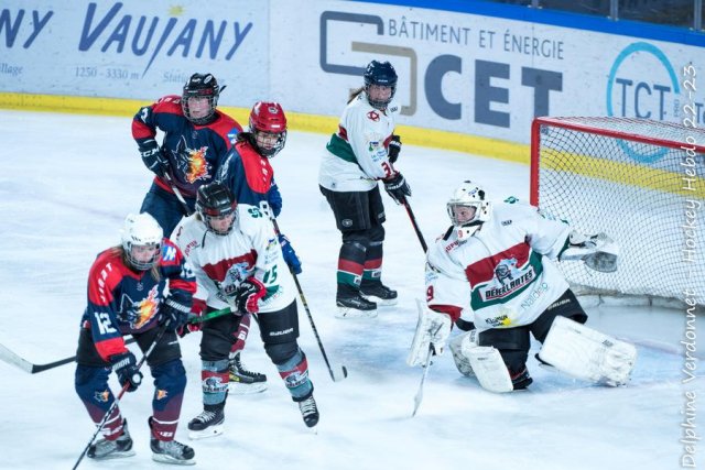 Photo hockey match Grenoble / Féminin - Bordeaux / Féminine le 15/10/2022