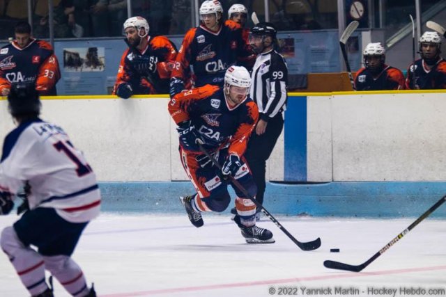 Photo hockey match Clermont-Ferrand - Angers II le 15/10/2022