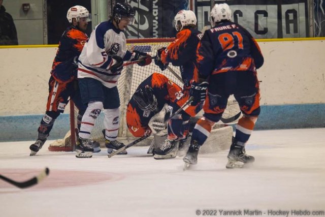 Photo hockey match Clermont-Ferrand - Angers II le 15/10/2022