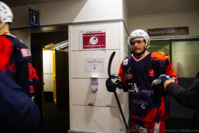 Photo hockey match Clermont-Ferrand - Angers II le 15/10/2022