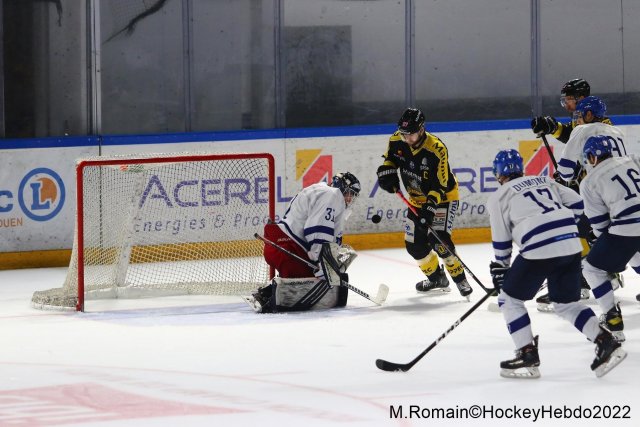 Photo hockey match Paris (FV) - Rouen le 18/10/2022