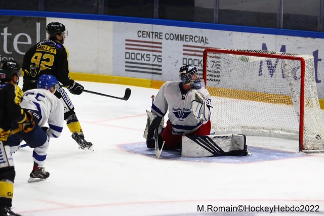 Photo hockey match Paris (FV) - Rouen le 18/10/2022