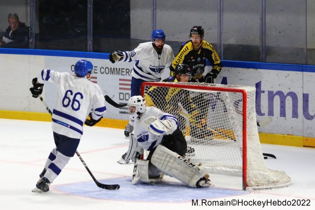 Photo hockey match Paris (FV) - Rouen le 18/10/2022