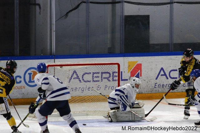 Photo hockey match Paris (FV) - Rouen le 18/10/2022