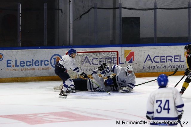 Photo hockey match Paris (FV) - Rouen le 18/10/2022