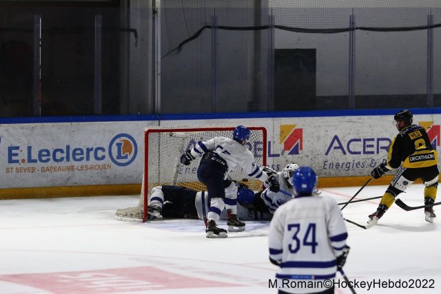Photo hockey match Paris (FV) - Rouen le 18/10/2022