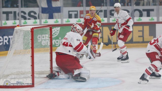 Photo hockey match Bienne - Lausanne le 21/10/2022