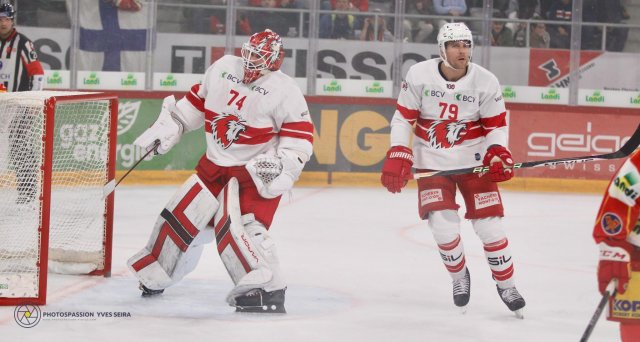 Photo hockey match Bienne - Lausanne le 21/10/2022