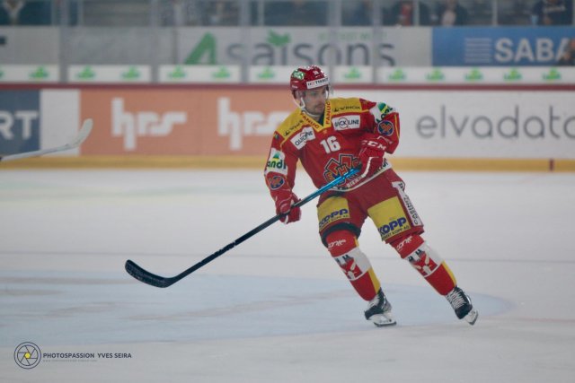 Photo hockey match Bienne - Lausanne le 21/10/2022