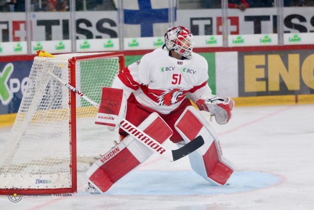 Photo hockey match Bienne - Lausanne le 21/10/2022