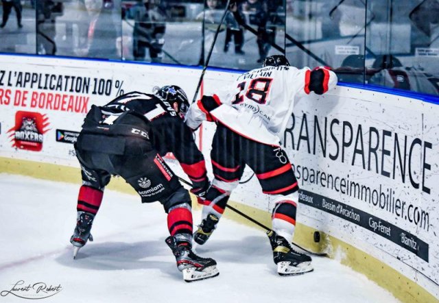 Photo hockey match Bordeaux - Nice le 21/10/2022
