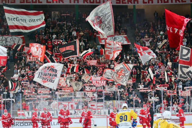 Photo hockey match Lausanne - Davos le 22/10/2022