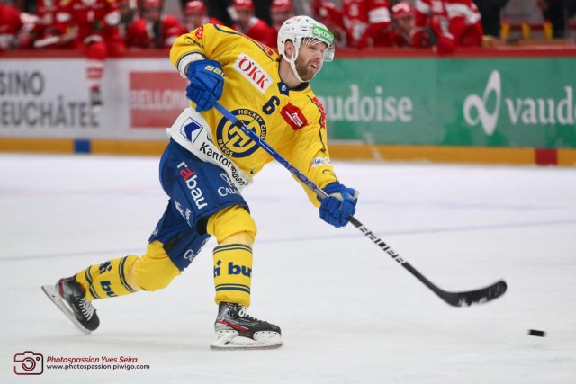 Photo hockey match Lausanne - Davos le 22/10/2022