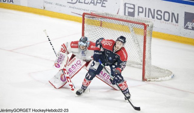 Photo hockey match Angers  - Grenoble  le 23/10/2022