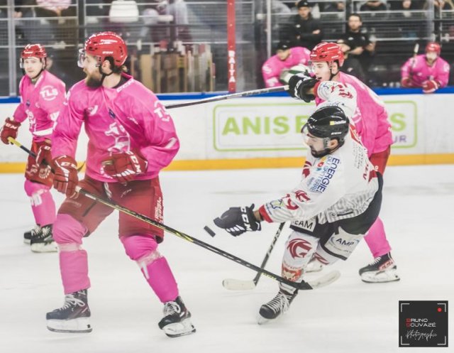 Photo hockey match Cergy-Pontoise - Amiens  le 23/10/2022