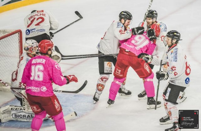 Photo hockey match Cergy-Pontoise - Amiens  le 23/10/2022