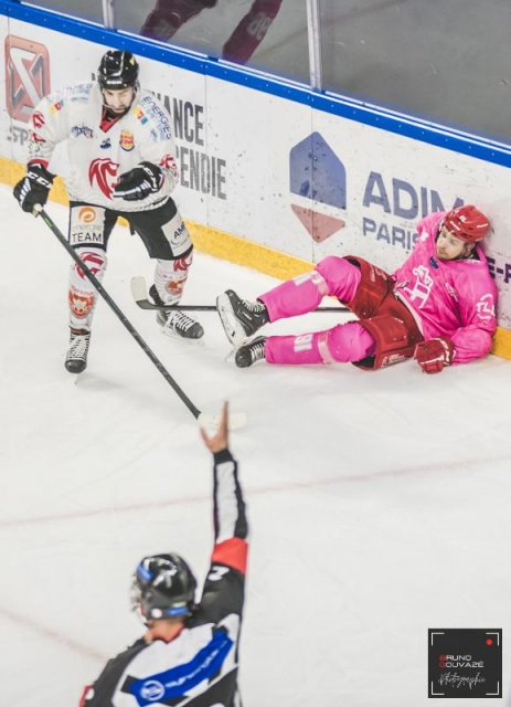 Photo hockey match Cergy-Pontoise - Amiens  le 23/10/2022