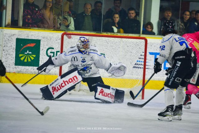 Photo hockey match Chamonix  - Gap  le 25/10/2022
