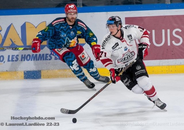 Photo hockey match Grenoble  - Bordeaux le 25/10/2022