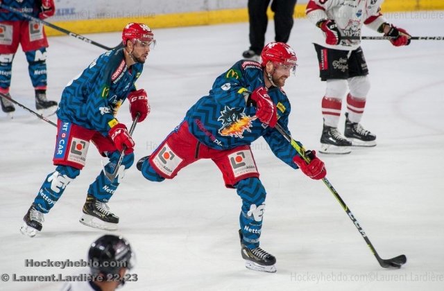 Photo hockey match Grenoble  - Bordeaux le 25/10/2022