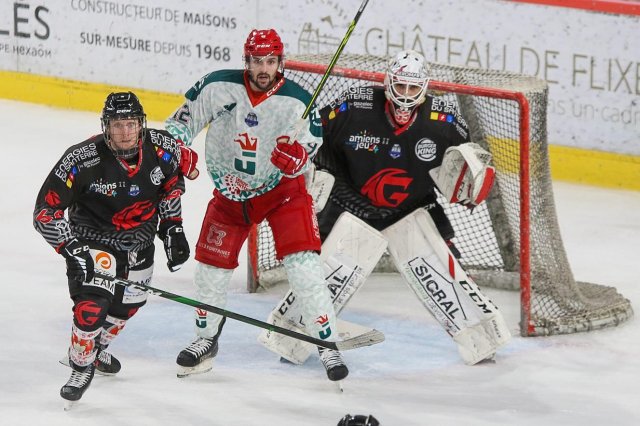 Photo hockey match Amiens  - Cergy-Pontoise le 25/10/2022