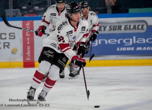 Photo hockey match Grenoble  - Bordeaux le 25/10/2022