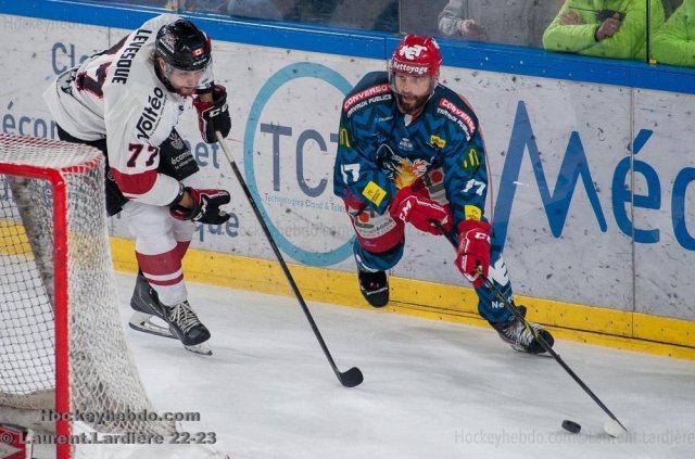 Photo hockey match Grenoble  - Bordeaux le 25/10/2022