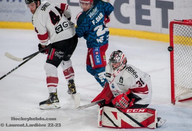 Photo hockey match Grenoble  - Bordeaux le 25/10/2022