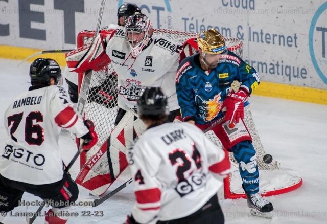 Photo hockey match Grenoble  - Bordeaux le 25/10/2022
