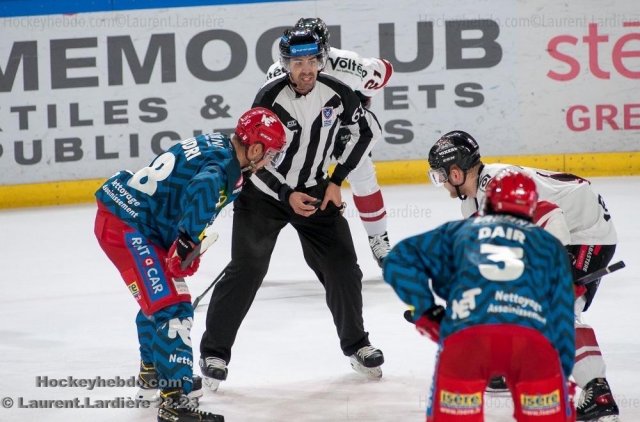 Photo hockey match Grenoble  - Bordeaux le 25/10/2022