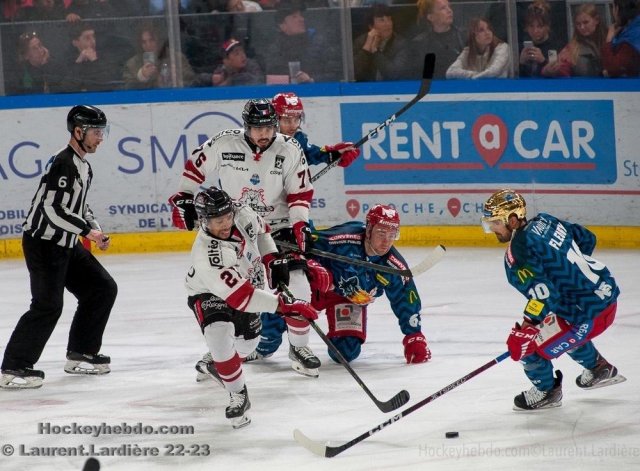Photo hockey match Grenoble  - Bordeaux le 25/10/2022