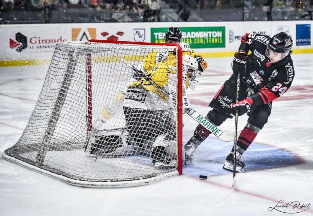 Photo hockey match Bordeaux - Rouen le 28/10/2022