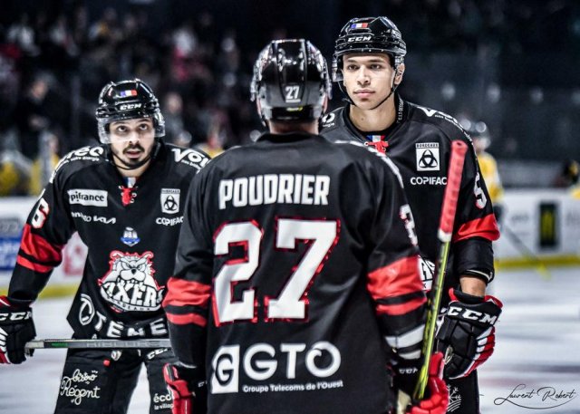 Photo hockey match Bordeaux - Rouen le 28/10/2022