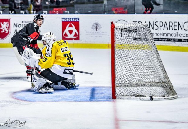 Photo hockey match Bordeaux - Rouen le 28/10/2022