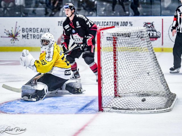 Photo hockey match Bordeaux - Rouen le 28/10/2022
