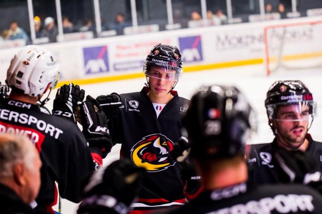 Photo hockey match Morzine-Avoriaz - Dunkerque le 29/10/2022
