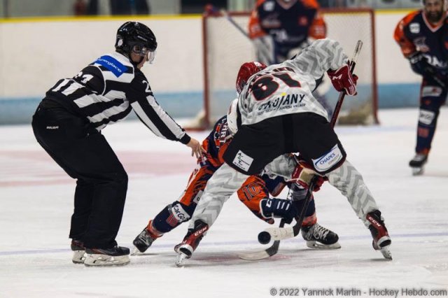 Photo hockey match Clermont-Ferrand - Vaujany le 29/10/2022
