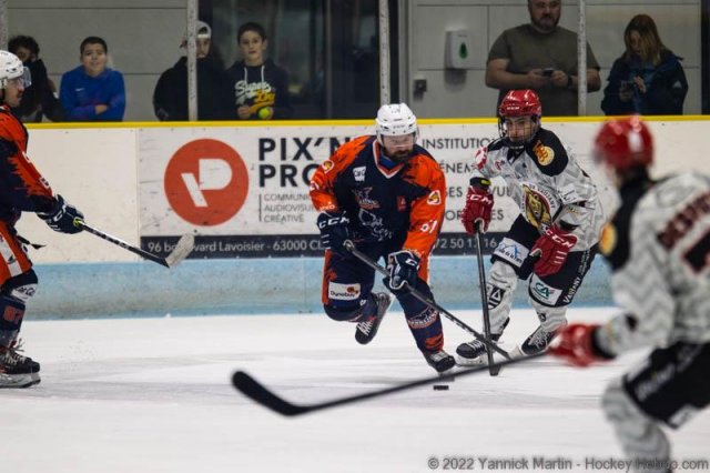 Photo hockey match Clermont-Ferrand - Vaujany le 29/10/2022