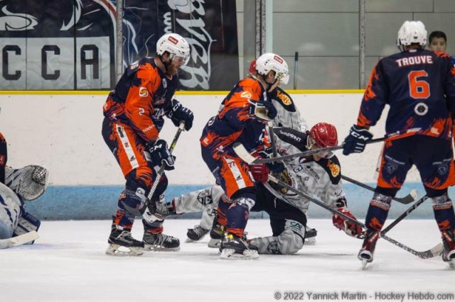 Photo hockey match Clermont-Ferrand - Vaujany le 29/10/2022