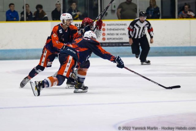 Photo hockey match Clermont-Ferrand - Vaujany le 29/10/2022