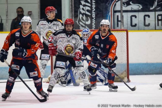 Photo hockey match Clermont-Ferrand - Vaujany le 29/10/2022