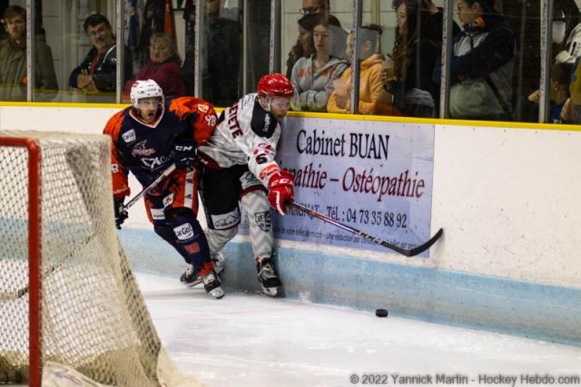 Photo hockey match Clermont-Ferrand - Vaujany le 29/10/2022